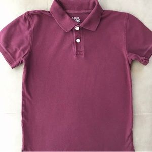 Final price Children’s Place maroon or burgundy polo shirt for boys size L